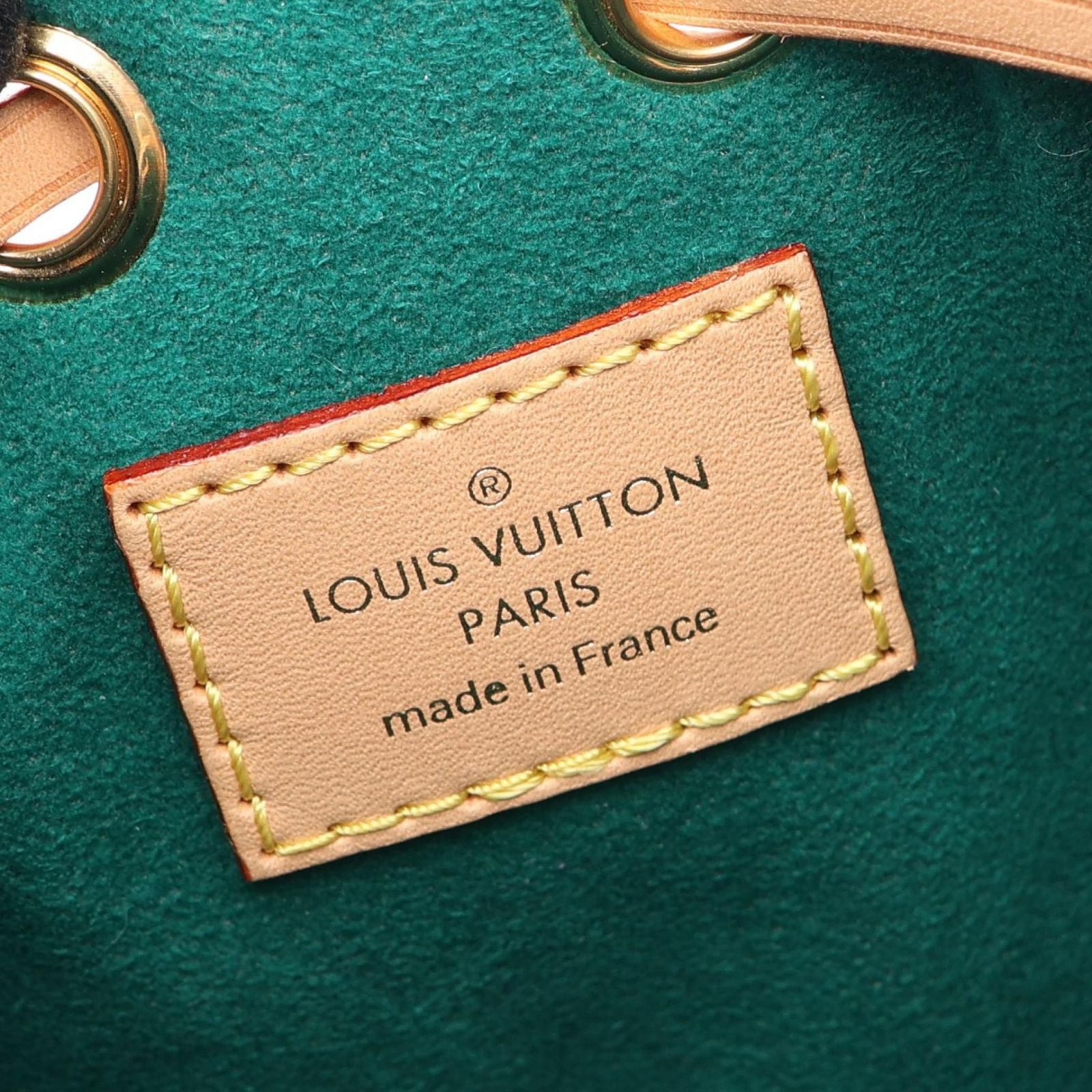 Louis Vuitton Handbag Sun Yitian Nano Noe Animogram 2-Way Canvas Leather — view 4
