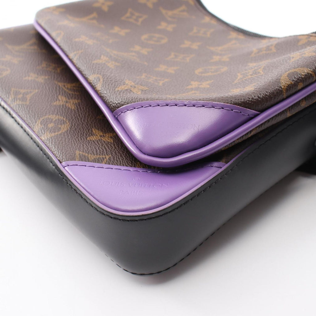 Louis Vuitton Shoulder Bag Trio Messenger Monogram Macassar Violet Canvas — view 7