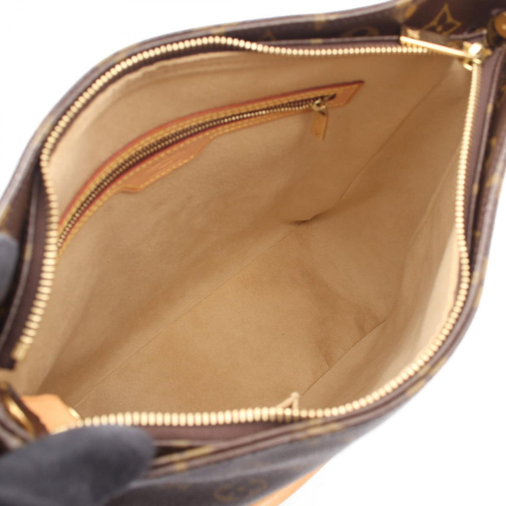 Louis Vuitton Shoulder Bag Looping GM Monogram Canvas Leather — view 3
