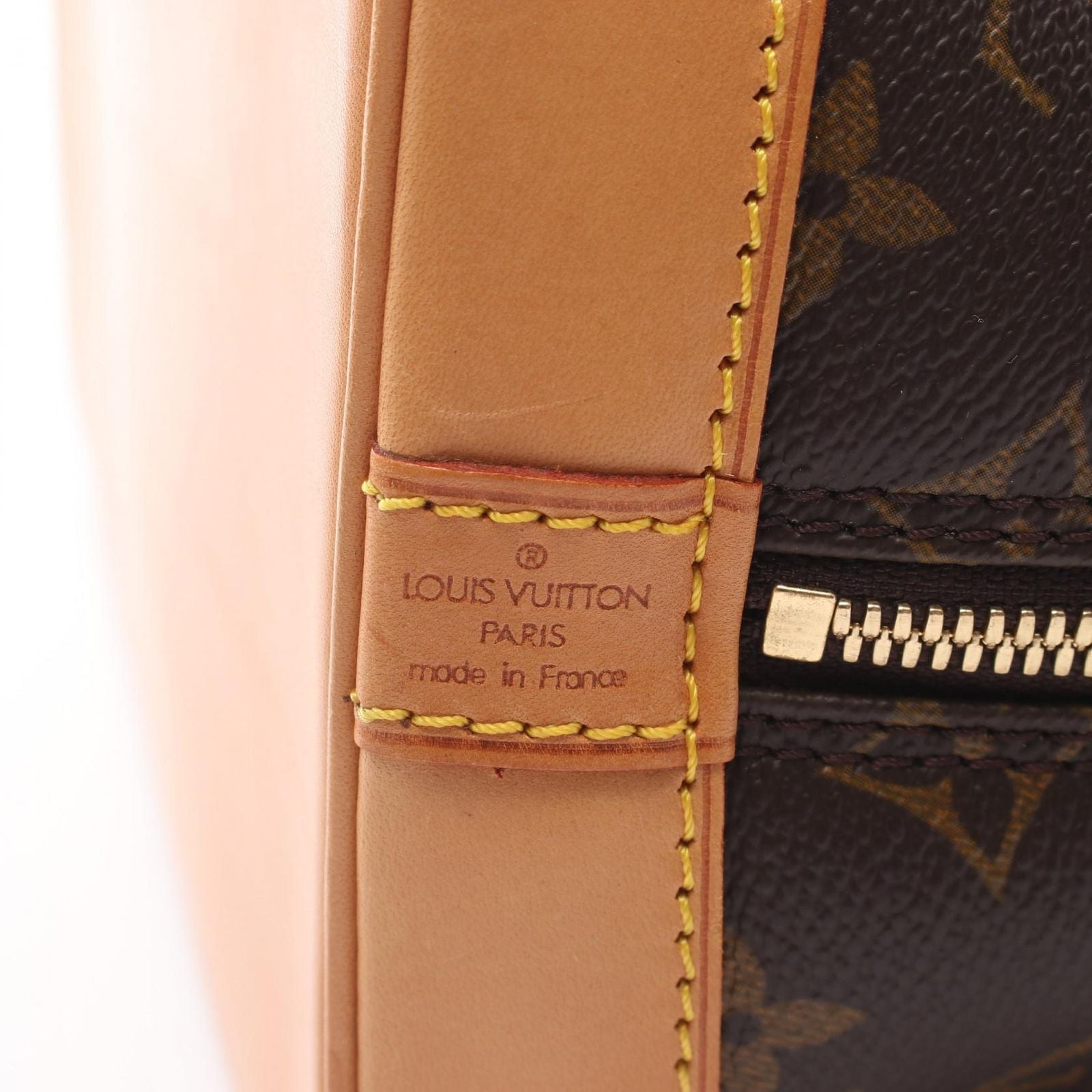 Louis Vuitton Handbag Alma PM Canvas Leather — view 4