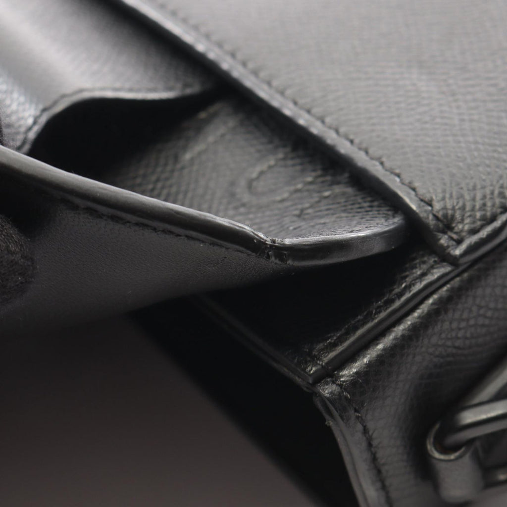 Dior Shoulder Bag 30 Montaigne Box Black Leather — view 7