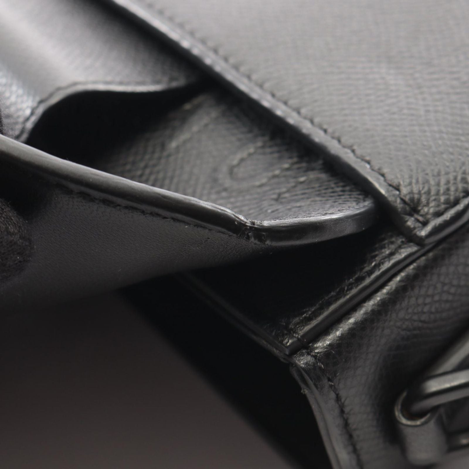 Dior Shoulder Bag 30 Montaigne Box Black Leather — view 7