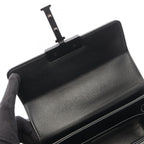 Dior Shoulder Bag 30 Montaigne Box Black Leather — view 6