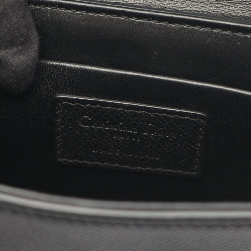 Dior Shoulder Bag 30 Montaigne Box Black Leather — view 4