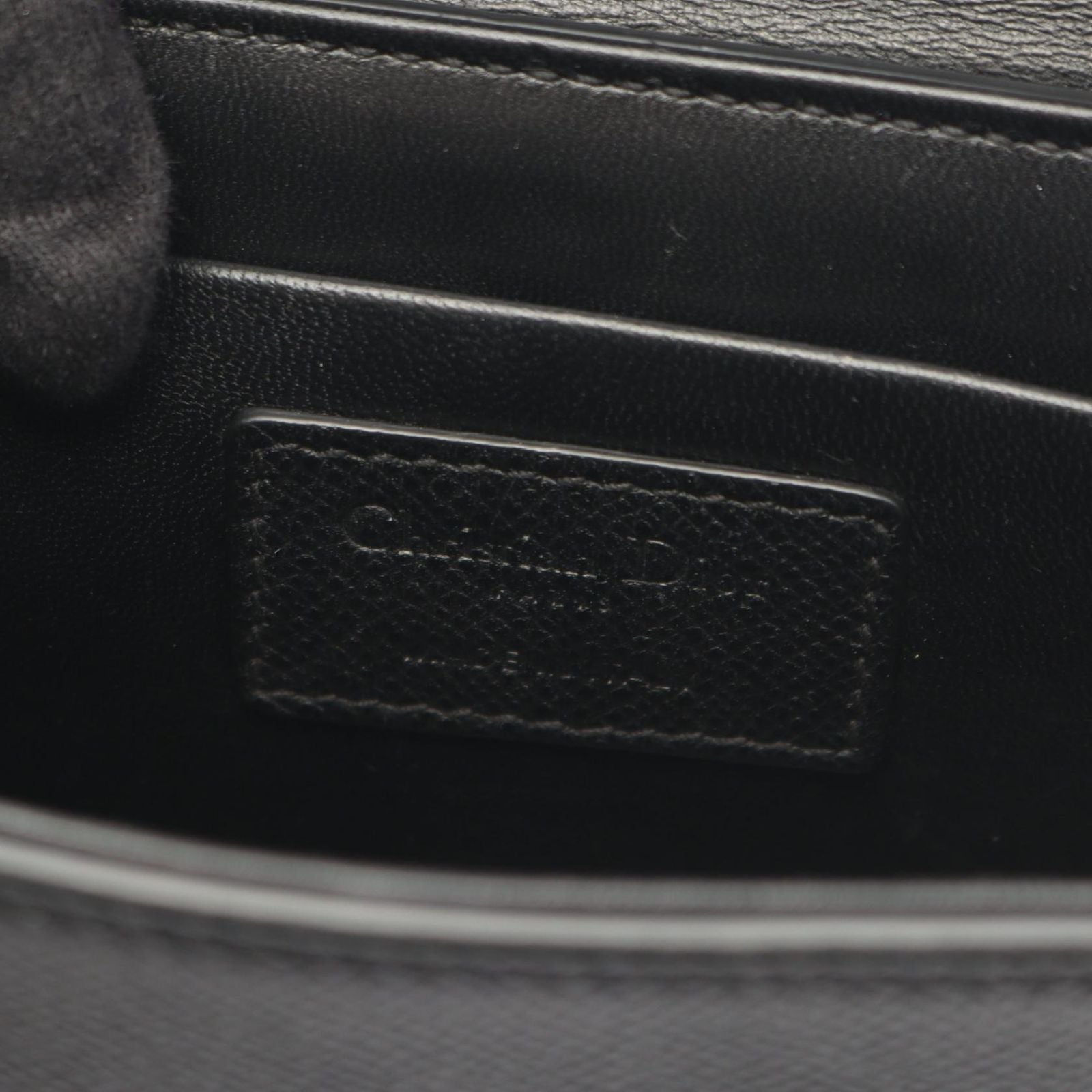 Dior Shoulder Bag 30 Montaigne Box Black Leather — view 4