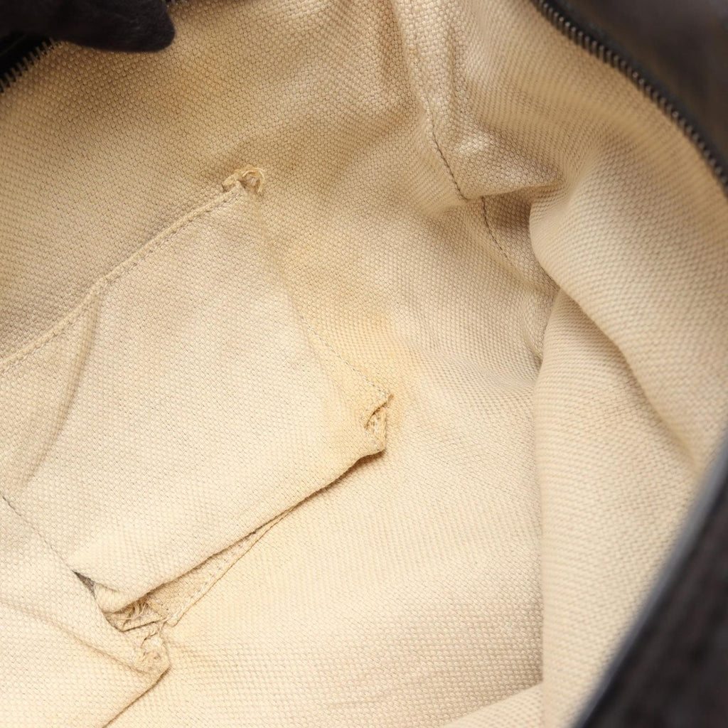 Gucci Shoulder Bag Canvas Sherry Line Black — view 7
