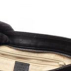 Gucci Shoulder Bag Canvas Sherry Line Black — view 8
