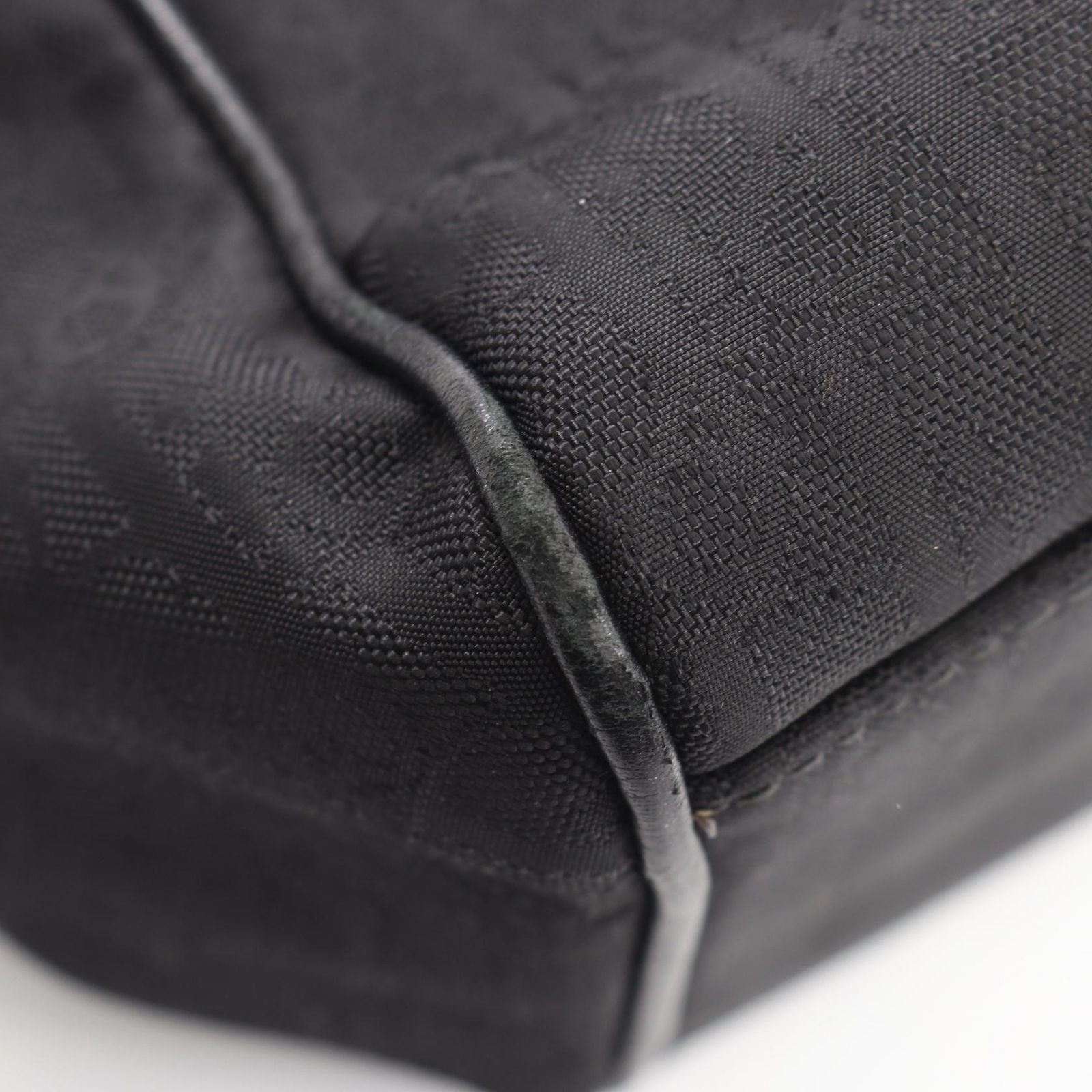 Dior Tote Oblique Trotter Black Leather Handbag — view 5