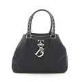 Dior Tote Oblique Trotter Black Leather Handbag