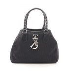 Dior Tote Oblique Trotter Black Leather Handbag