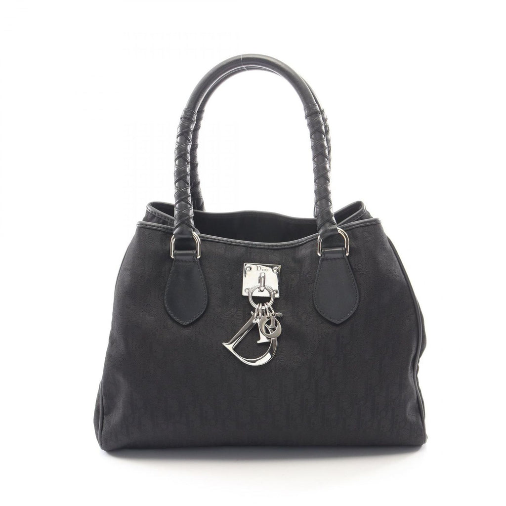 Dior Tote Brea Trotter Black Leather