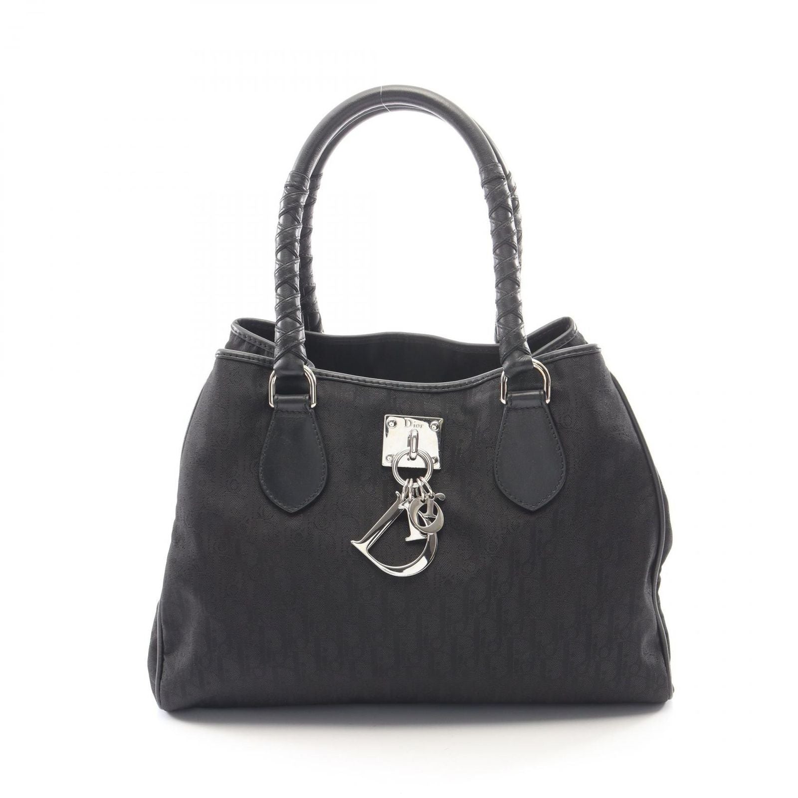 Dior Tote Brea Trotter Black Leather