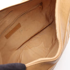 Chanel Shoulder Bag Quilted Beige Calf CC Logo — view 7