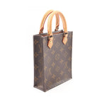 Louis Vuitton Handbag Petite Sac Plat 2-Way Canvas Leather — view 2