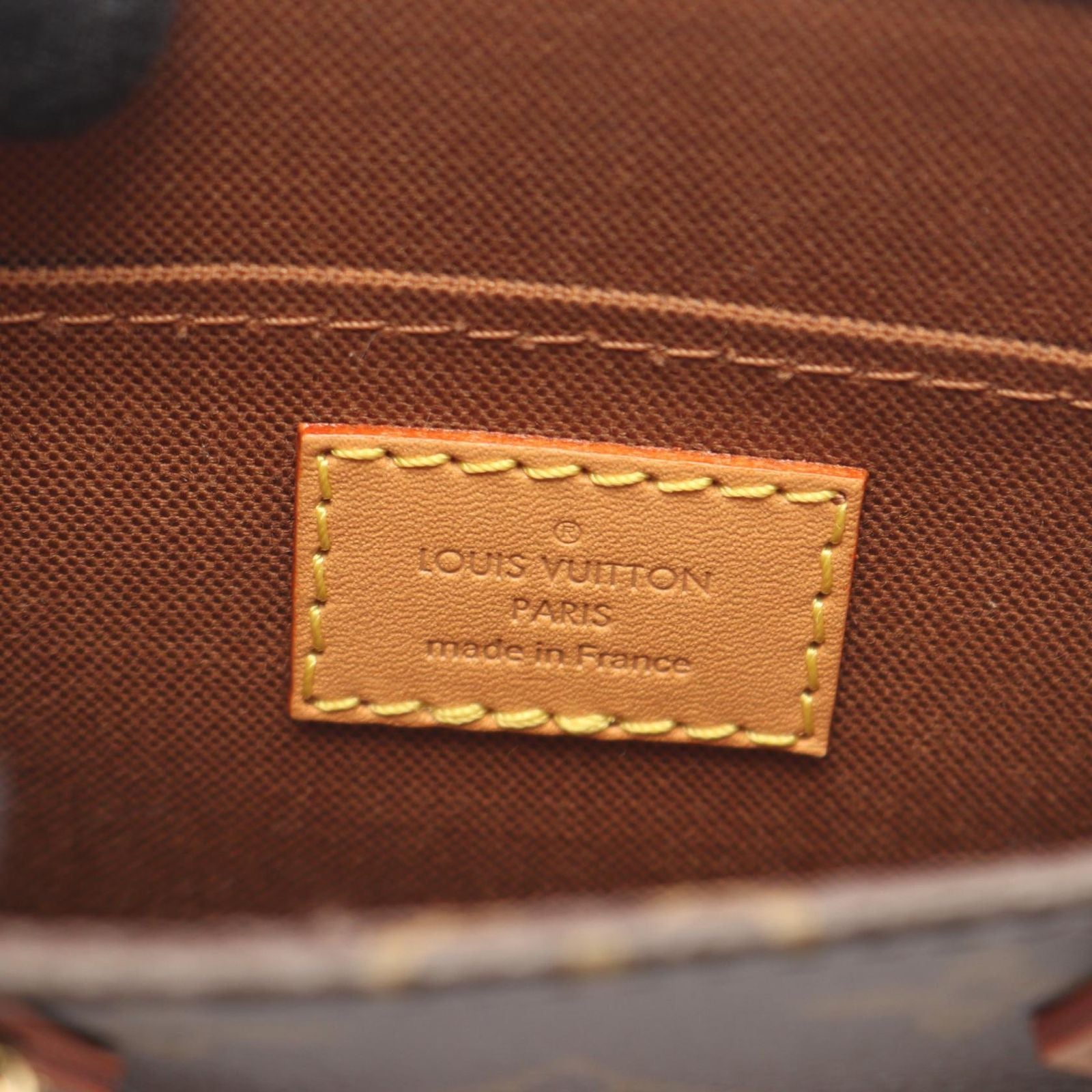 Louis Vuitton Handbag Petite Sac Plat 2-Way Canvas Leather — view 4