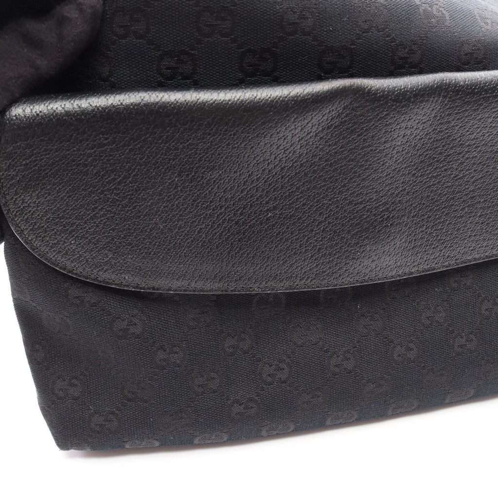 Gucci Shoulder Bag GG Canvas Black — view 6