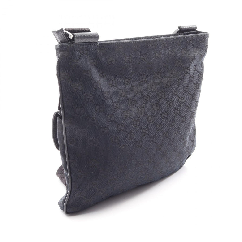 Gucci Shoulder Bag GG Canvas Black — view 2