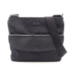 Gucci Shoulder Bag GG Canvas Black