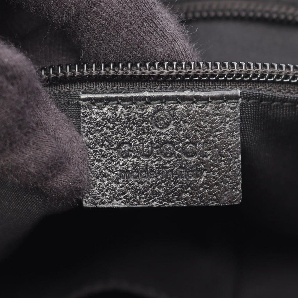 Gucci Shoulder Bag GG Canvas Black — view 4