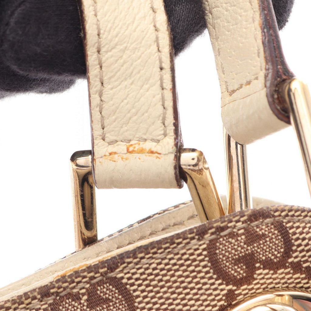 Gucci Shoulder Bag GG Canvas Beige Ivory Eclipse — view 7
