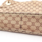 Gucci Shoulder Bag GG Canvas Beige Ivory Eclipse — view 9