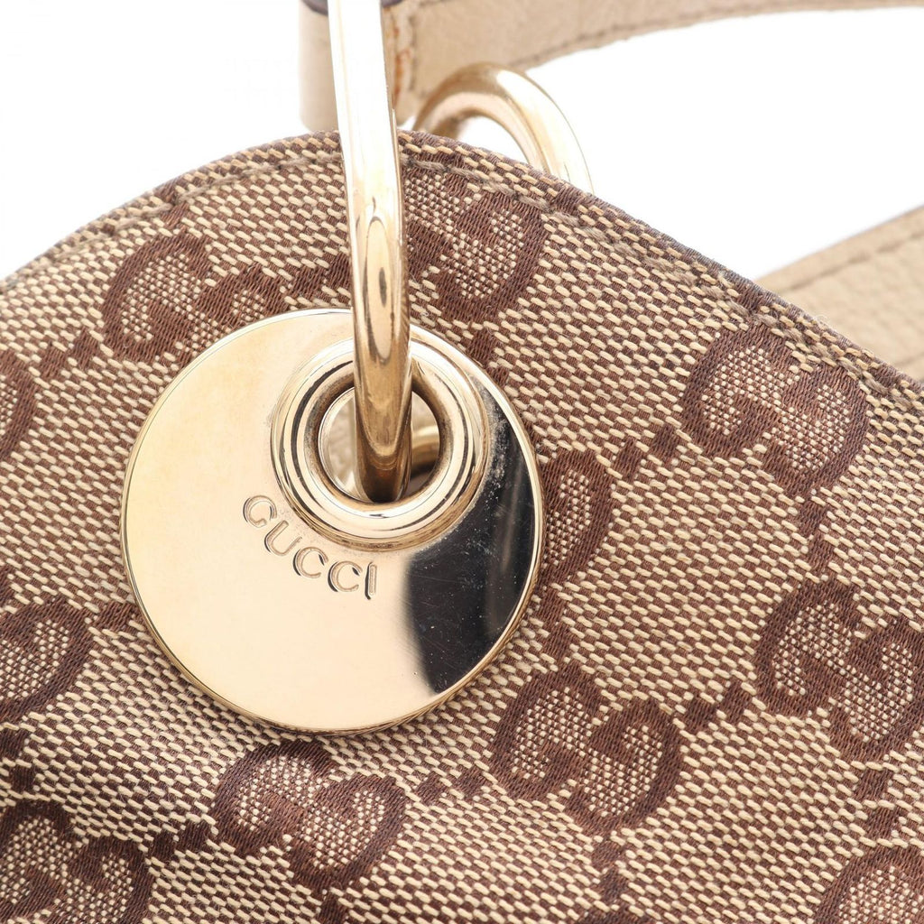 Gucci Shoulder Bag GG Canvas Beige Ivory Eclipse — view 6