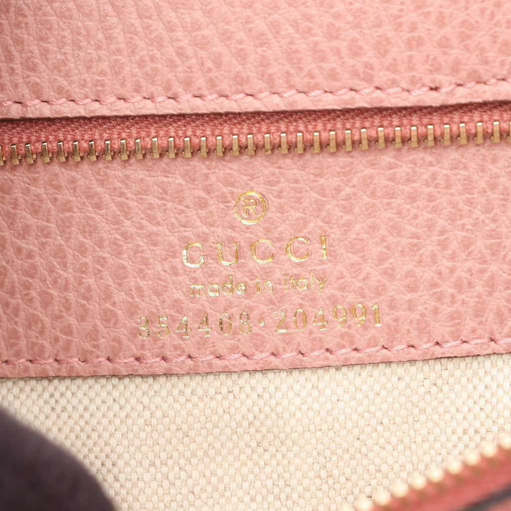 Gucci Tote Swing Gray Leather — view 4