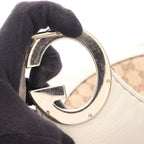 Gucci Shoulder Bag Shallot GG Canvas Beige Ivory — view 9