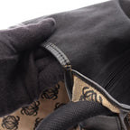 Loewe Shoulder Bag Anagram Beige Black Canvas — view 6