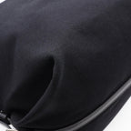 Saint Laurent Paris Shoulder Bag ID Convertible 2-Way Black Canvas Leather — view 8