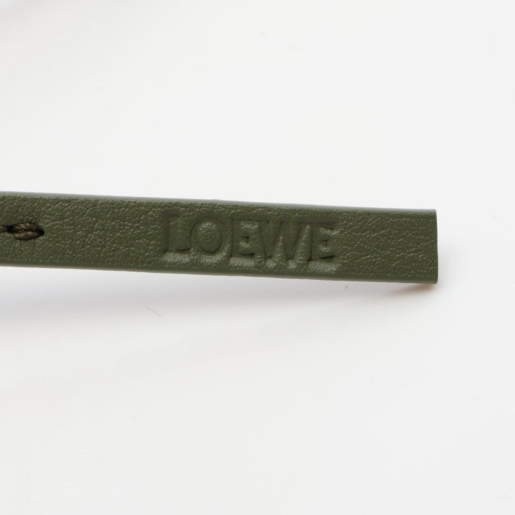 Loewe Charm Howl's Moving Castle Rock Paper Scissors Khaki Leather Loewex Howl — view 3
