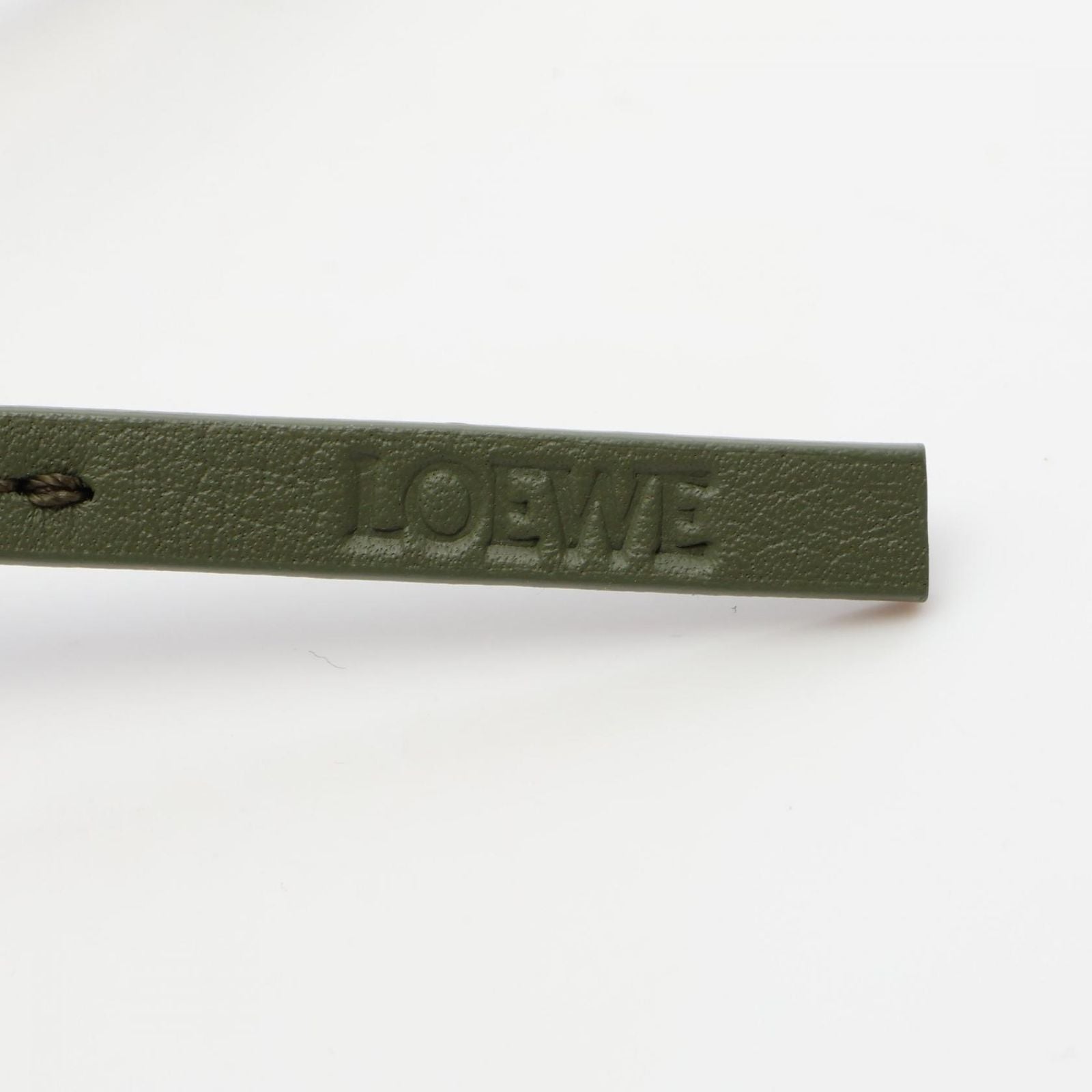 Loewe Charm Howl's Moving Castle Rock Paper Scissors Khaki Leather Loewex Howl — view 3