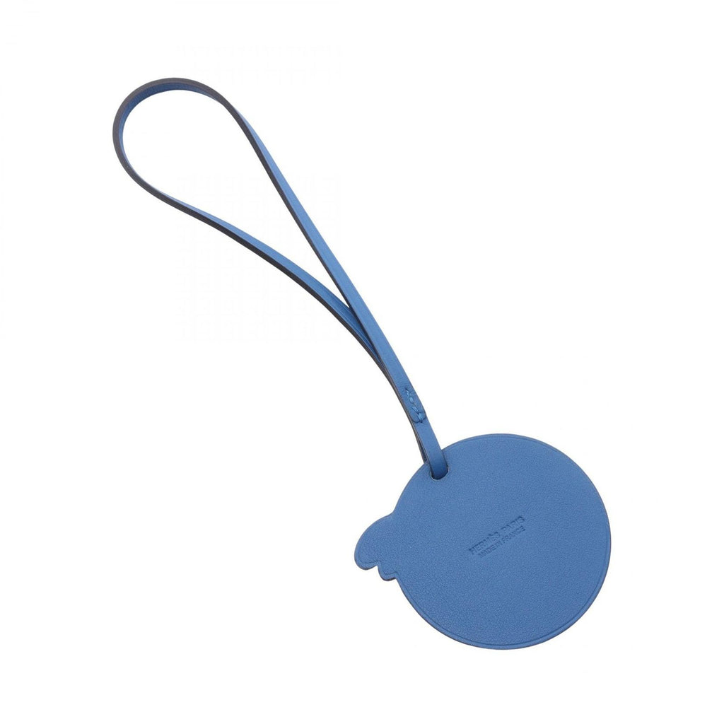 Hermes Charm Rabbit Moon Veau Swift Blue — view 2
