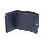 Goyard Trifold Wallet Saint Gabriel Navy Canvas Leather — view 3