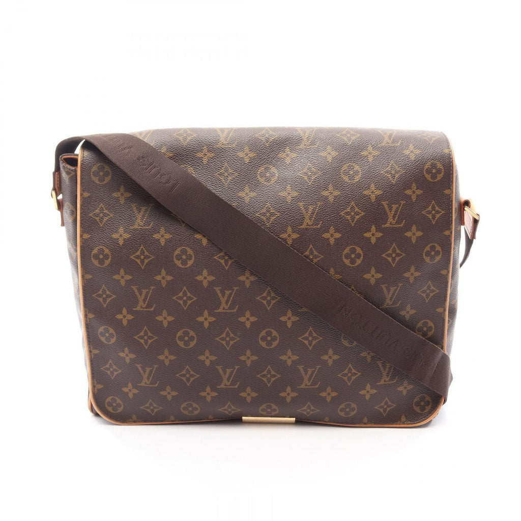 Louis Vuitton Shoulder Bag Aves Monogram Canvas Leather