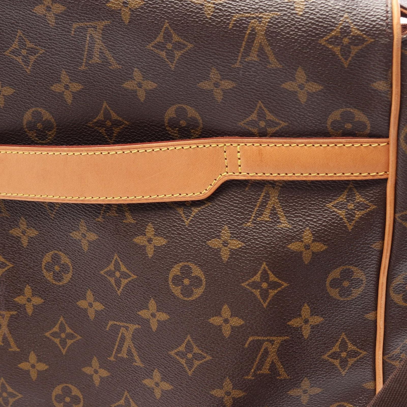 Louis Vuitton Shoulder Bag Aves Monogram Canvas Leather — view 8