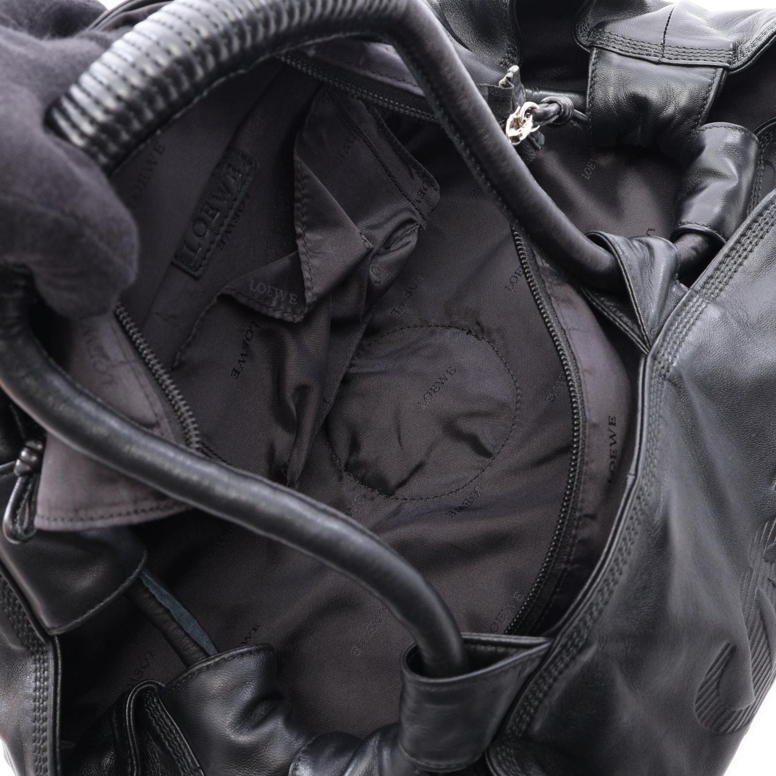 Loewe Handbag Nappa Aire Black Leather — view 3