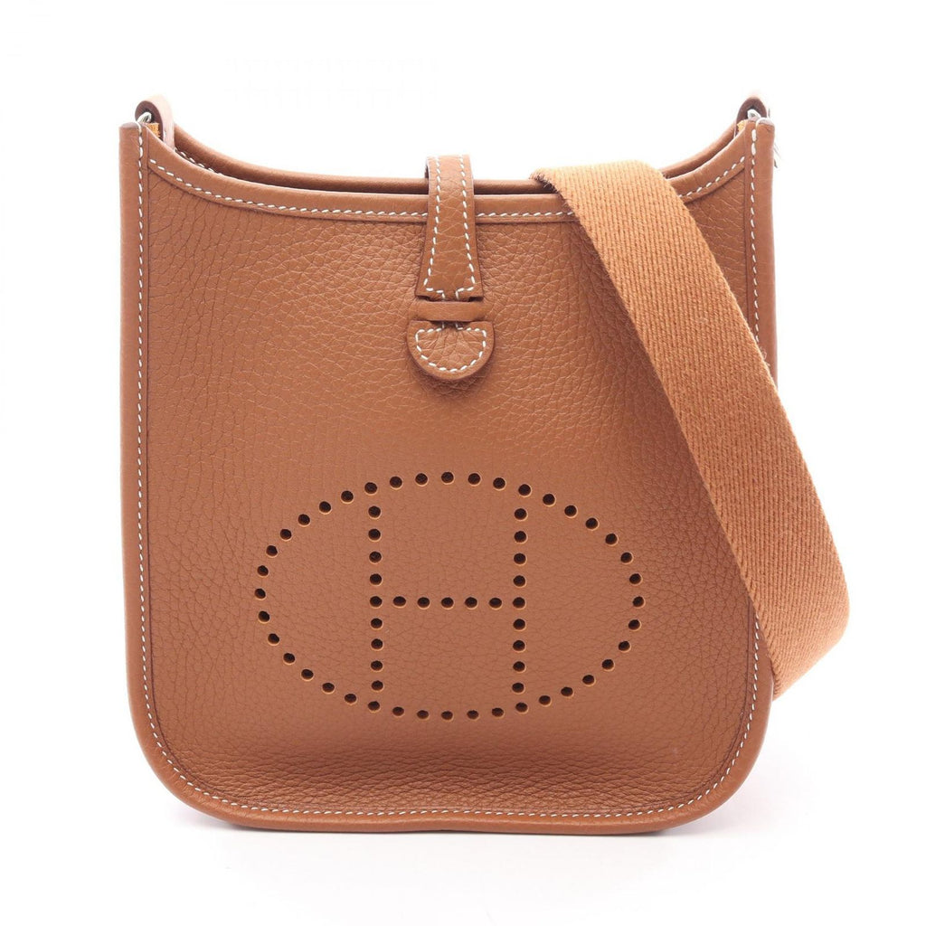 Hermes Shoulder Bag Evelyne TPM Amazon Gold Leather TPM