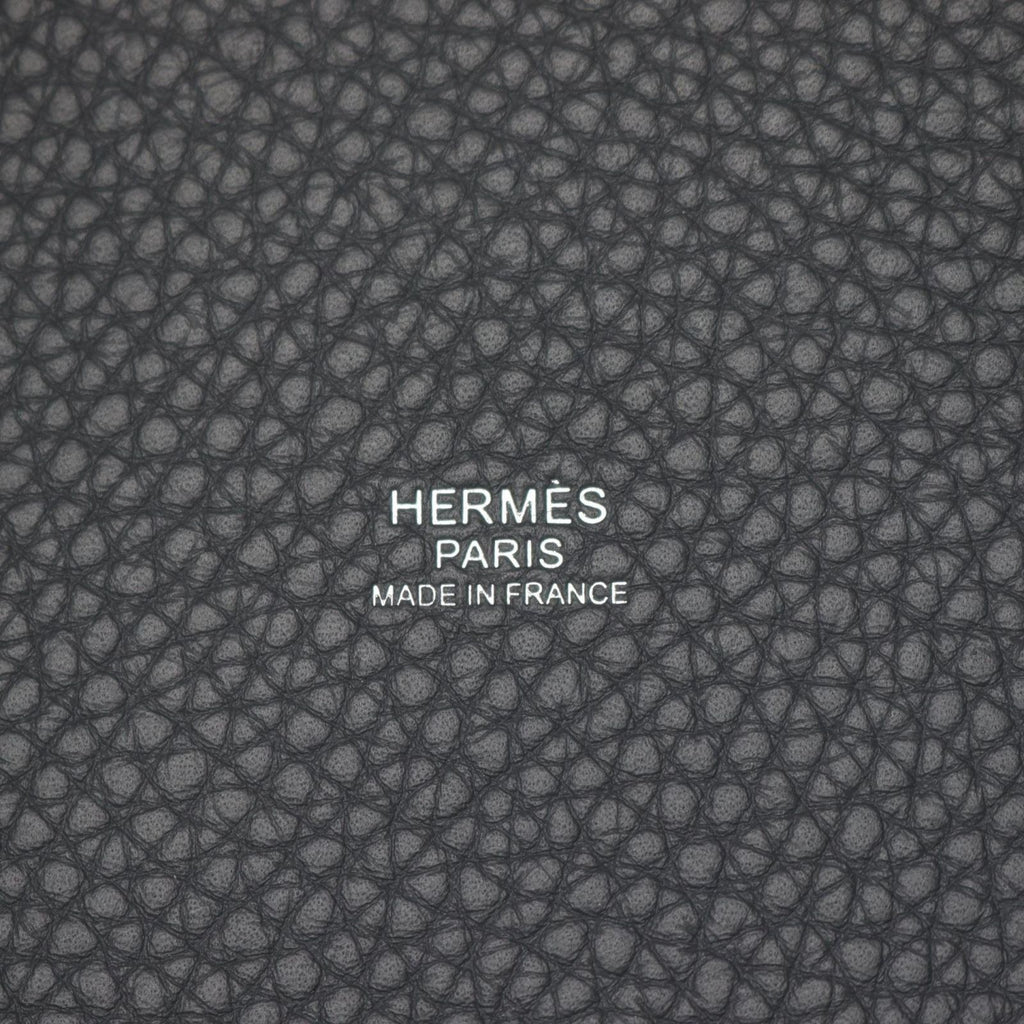 Hermes Handbag Picotin Lock PM Ardoise Leather — view 4