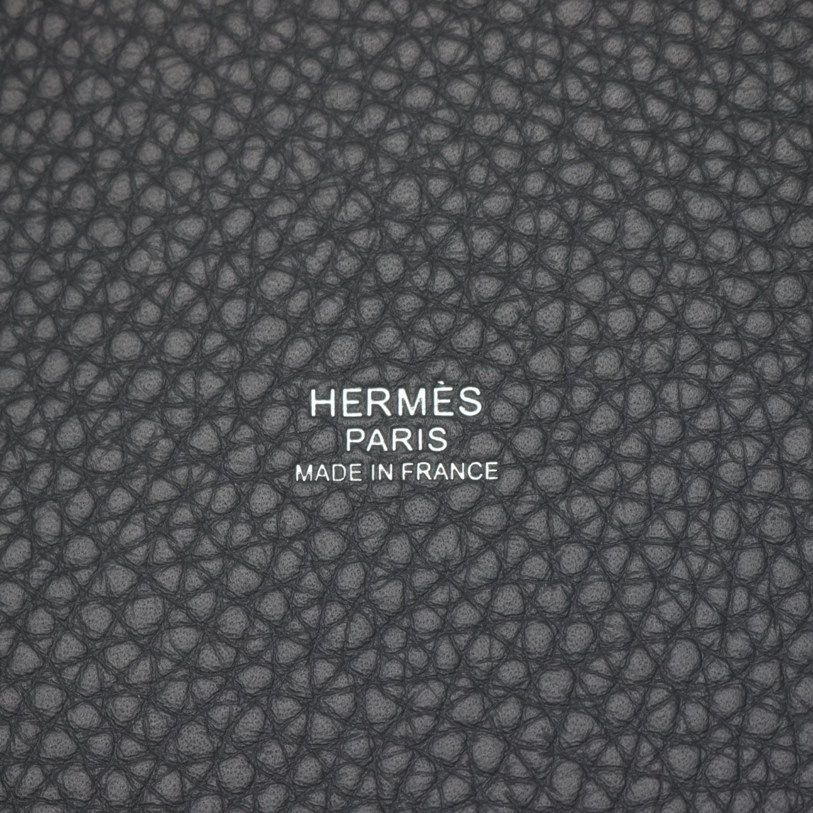 Hermes Handbag Picotin Lock PM Ardoise Leather — view 4