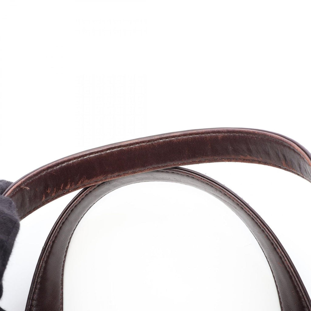 Chanel Handbag Wild Stitch Wine Leather — view 8