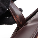 Chanel Handbag Wild Stitch Wine Leather — view 6