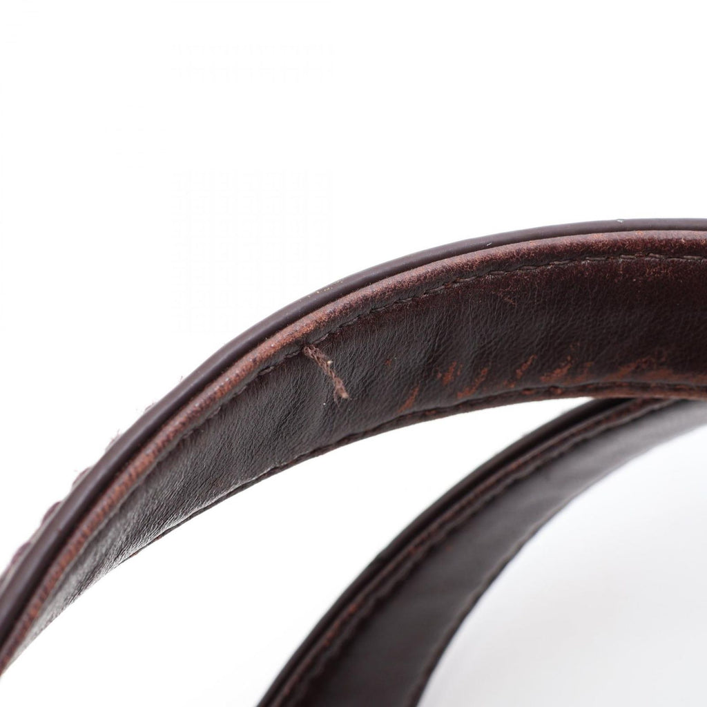 Chanel Handbag Wild Stitch Wine Leather — view 9