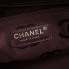 Chanel Handbag Wild Stitch Wine Leather — view 4