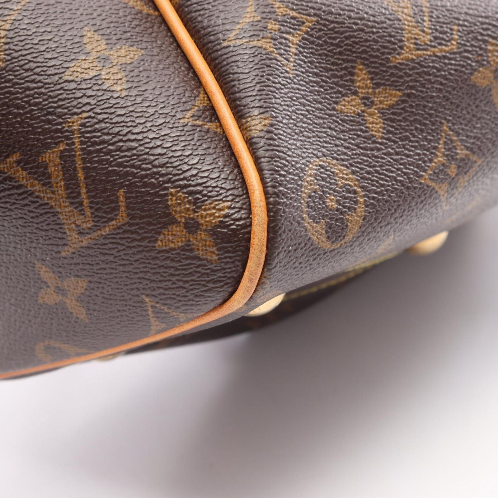 Louis Vuitton Handbag Tivoli PM Canvas Leather — view 6