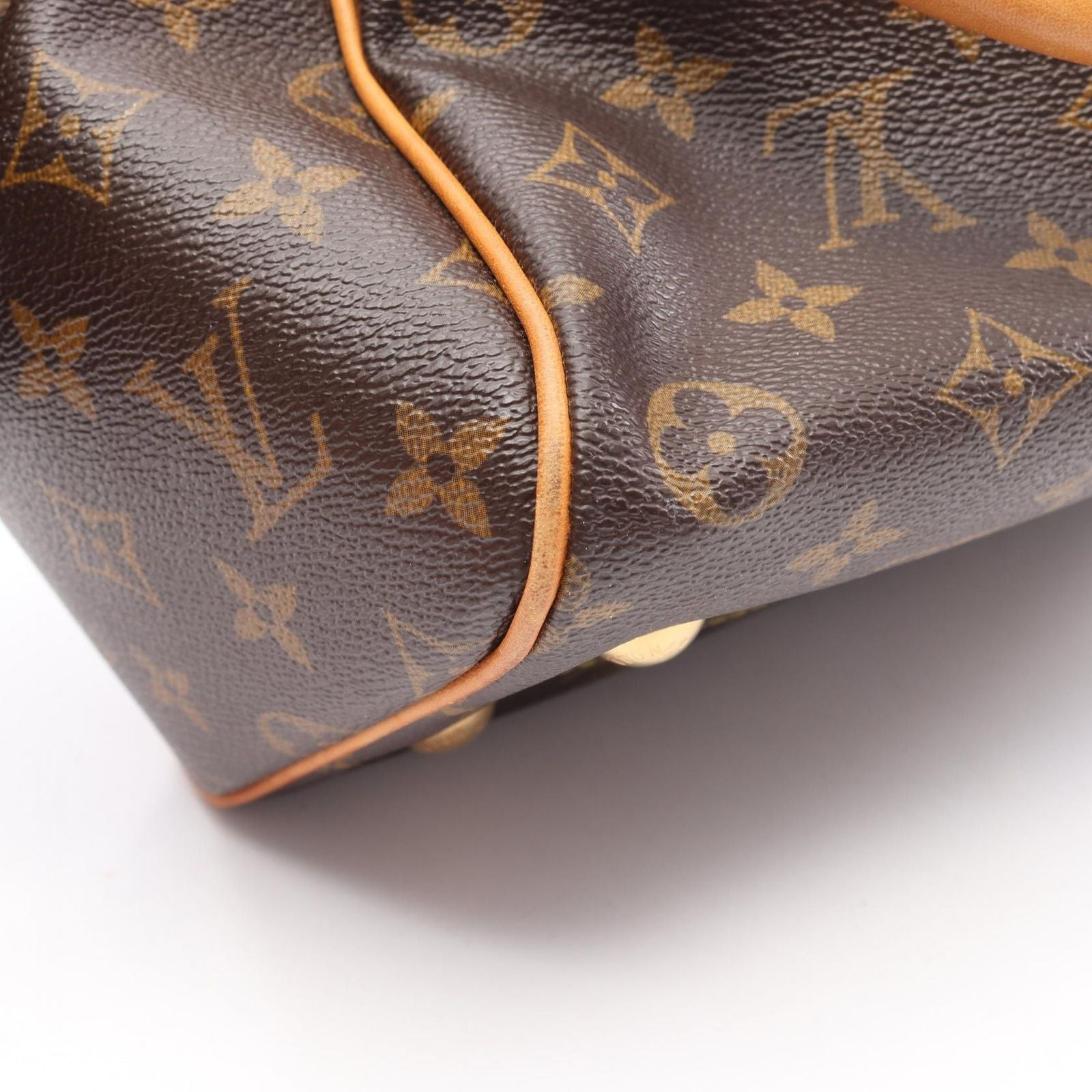 Louis Vuitton Handbag Tivoli PM Canvas Leather — view 8