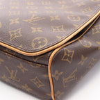 Louis Vuitton Shoulder Bag Aves Canvas Leather — view 8
