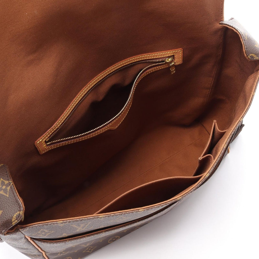 Louis Vuitton Shoulder Bag Aves Canvas Leather — view 3