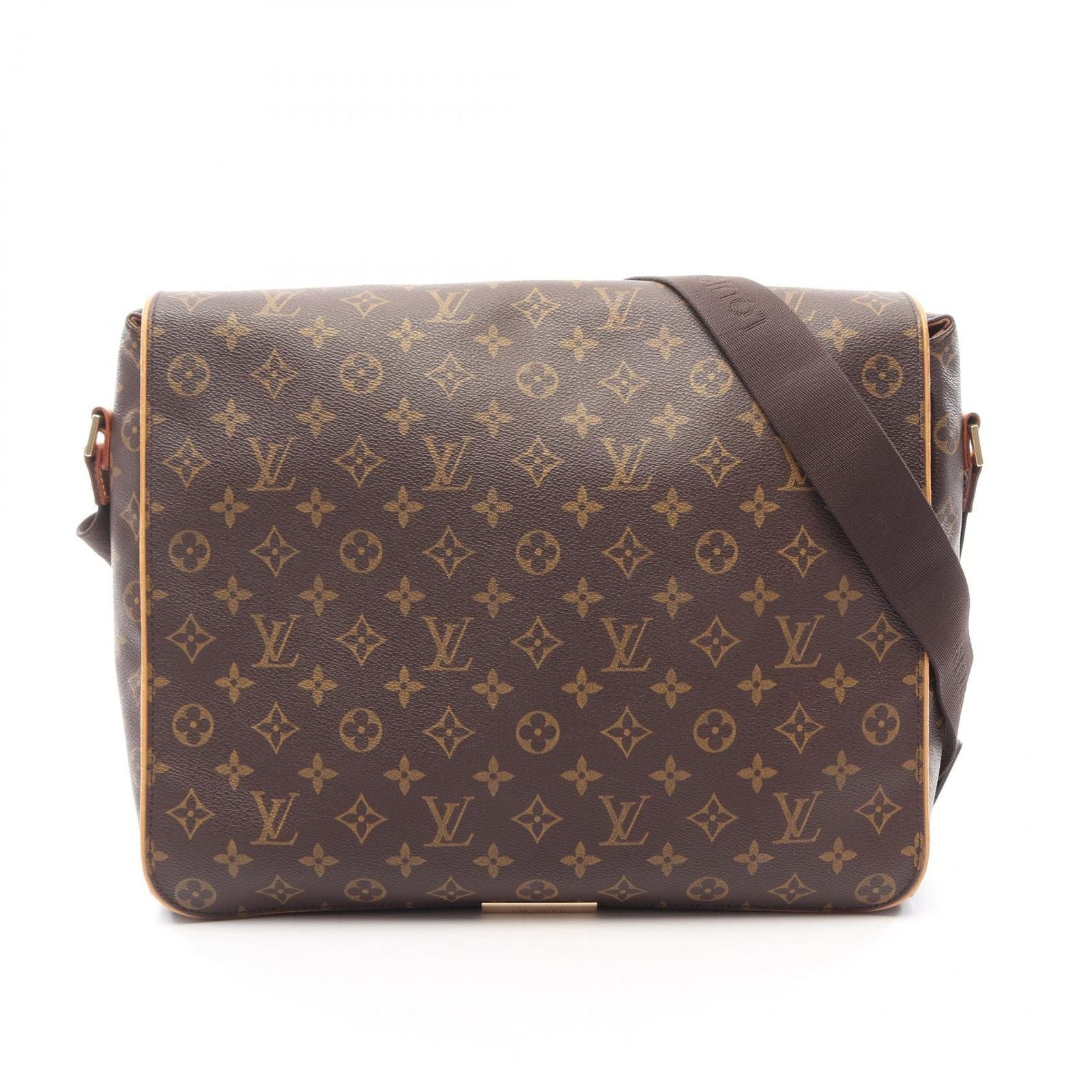 Louis Vuitton Shoulder Bag Aves Canvas Leather
