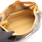 Louis Vuitton Shoulder Bag Galleria Canvas Leather PM — view 3